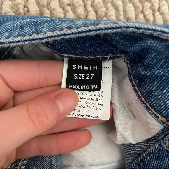 [NWOT] Women's high waisted blue jeans size 27 - Picture 4 of 6